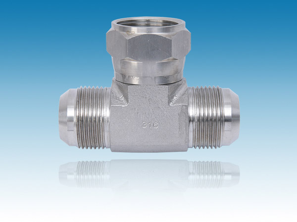 SS6600 Tee SAE Stainless  STeel Adapter