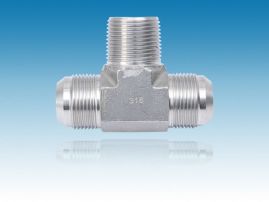 SS2601 Tee SAE Stainless Steel Adapter