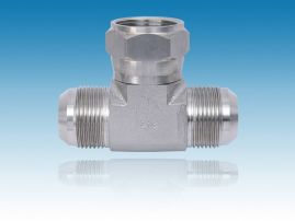 SS6600 Tee SAE Stainless  STeel Adapter