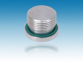 SS6409 Oil Plug SAE Stainless Steel Adapter